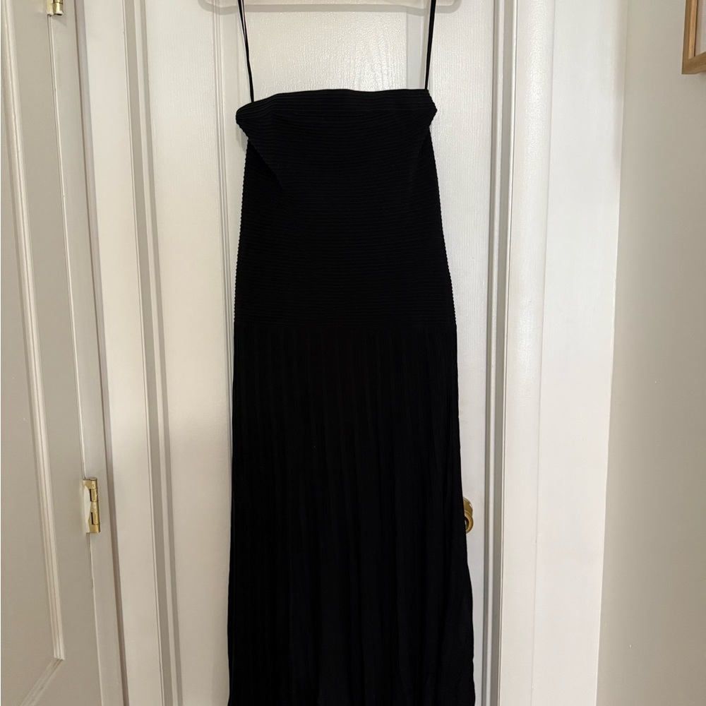 COS Black Ribbed Dress - Picture 2 of 5